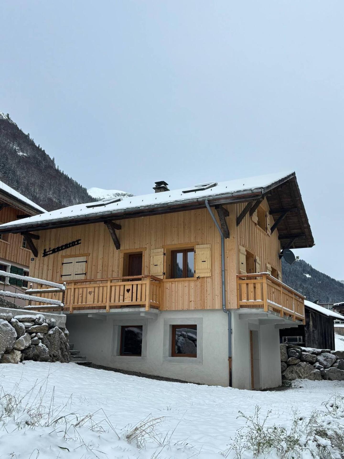 Chalet L'Aberiot Montriond Exteriér fotografie